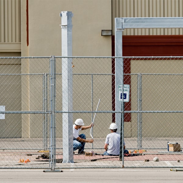 how much time can i lease the temporary fence for my work site or event in Lena IL